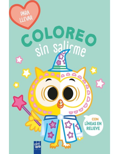 Coloreo sin salirme Para llevar Buho