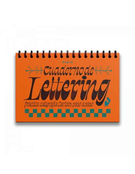 Cuaderno de lettering Practica caligrafia Curioos paso a paso