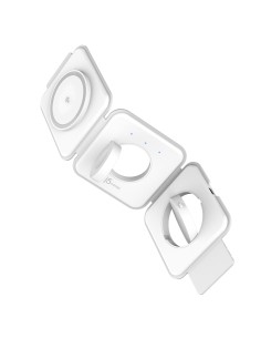 JUPW3415 Auriculares, Smartphone, Reloj inteligente Blanco USB Cargador inalámbrico Carga rápida Interior