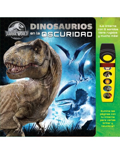 DINOSAURIOS EN LA OSCURIDAD JURASSIC WORLD GLOW FAB