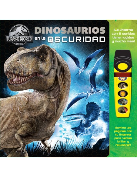 DINOSAURIOS EN LA OSCURIDAD JURASSIC WORLD GLOW FAB