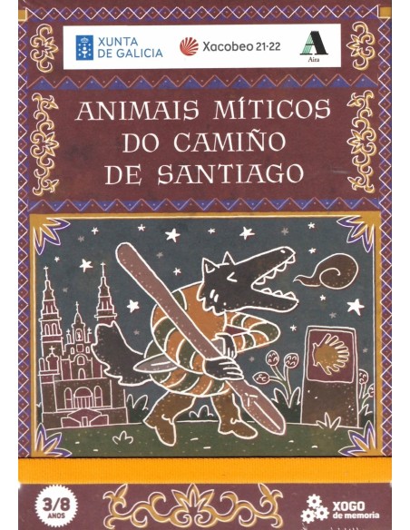 ganimais miticos camino santiagoxogo memoria 3 8 anos