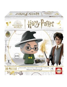 PUZZLES MINI FIGURAS 3D MINERVA MCGONAGALL