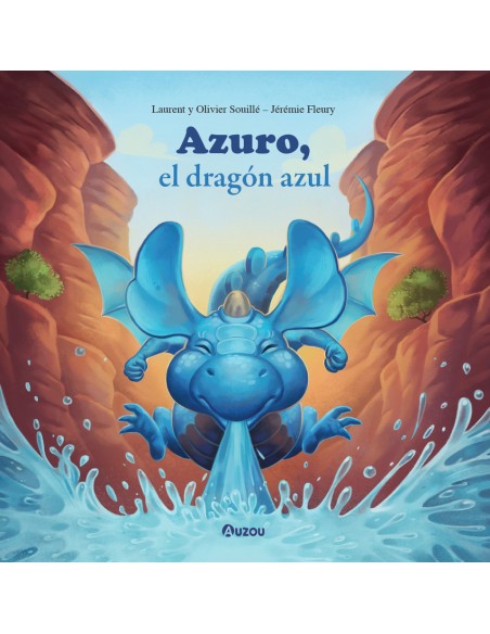 Azuro el dragon azul