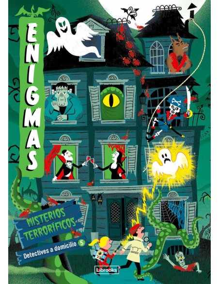 Enigmas Detectives a domicilio 5 Misterios terrorificos