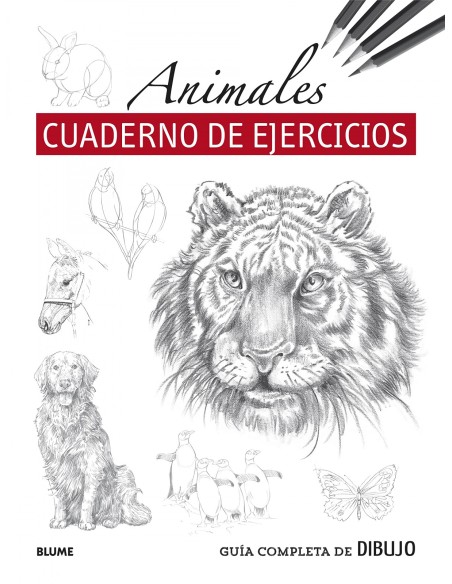 Guia completa de dibujo Animales Cuaderno de ejercicios