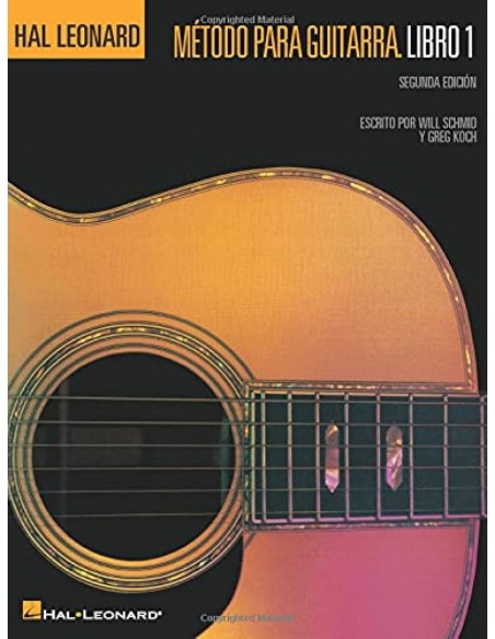 HAL LEONARD METODO PARA GUITARRA LIBRO 1 u 2 EDICION