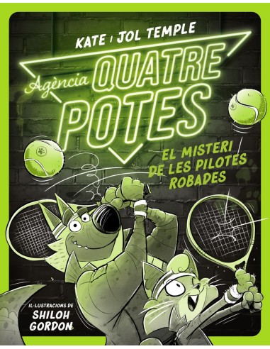 Agencia Quatre Potes 3 El misteri de les pilotes robades
