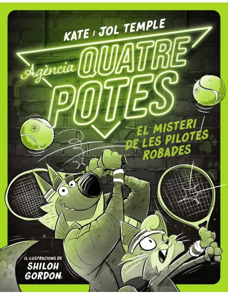 Agencia Quatre Potes 3 El misteri de les pilotes robades