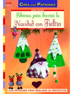 ADORNOS PARA DECORAR LA NAVIDAD CON FIELTRO