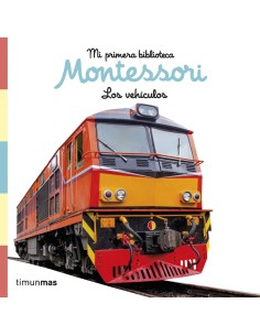 Los vehiculos Libro de tela Mi primera biblioteca Montessori