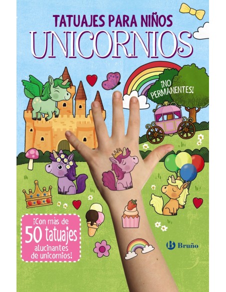 Tatuajes para ninos Unicornios