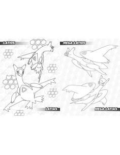 POKEMONAVENTURAS PARA COLOREAR LEGENDARIOS Y SINGULARES