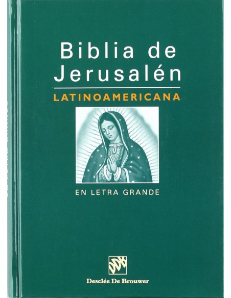 Biblia de jerusalen latinoamericana en letra grande