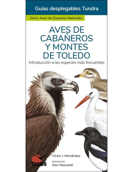 AVES DE CABANEROS Y MONTES DE TOLEDO GUIAS DESPLEGABLES TUNDRA