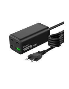 ESTACION CARGA USB 100W GAN C+C+C+A SOBREMESA