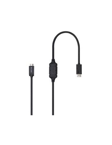 F2CD001B06-E adaptador de cable de vídeo 1,8 m DisplayPort HDMI Negro