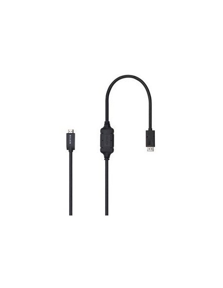 F2CD001B06-E adaptador de cable de vídeo 1,8 m DisplayPort HDMI Negro
