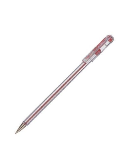 C 12 boligrafo superb bk77 rojo punta 07mm pentel