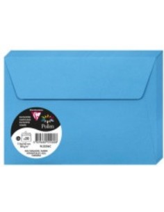 Paq 20 sobre pollen 114x162 color azul turquesa