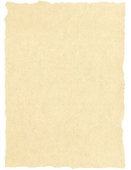 Paq 25 papel pergamino a4 160g color pergamino crema