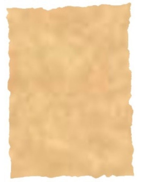 Paq 25 papel pergamino a4 150g color parchment ocre