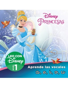 Cenicienta Aprende las letras aeiou Leo con Disney Nivel 1