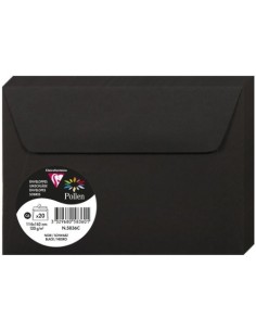 PAQ 20 SOBRE POLLEN 114X162 NEGRO