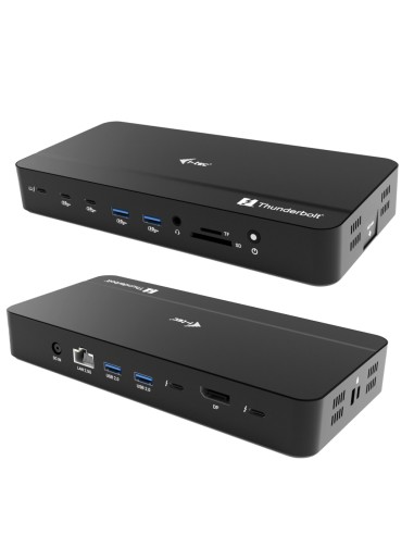 Thunderbolt 5 Triple Display Docking Station, M.2 slot, 6x USB, 2.5GLAN + Power Delivery 140W
