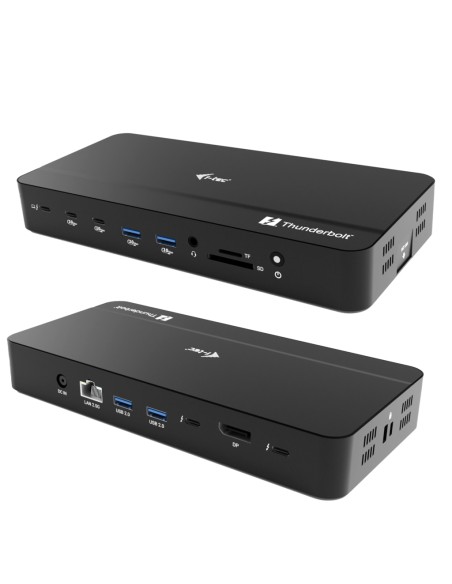 Thunderbolt 5 Triple Display Docking Station, M.2 slot, 6x USB, 2.5GLAN + Power Delivery 140W