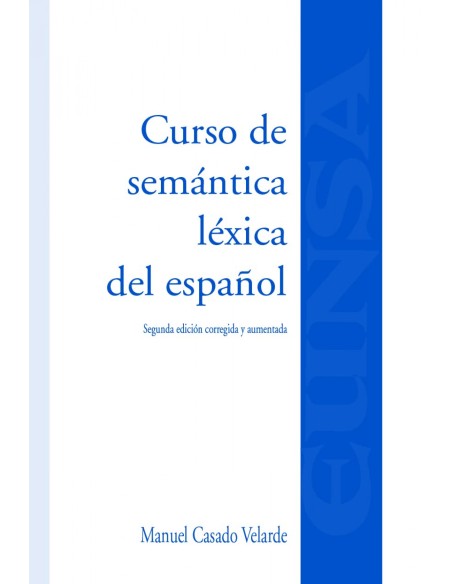 Curso de semantica lexica del espanol