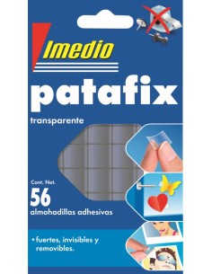 C 12 sobre masilla adhesiva transparente patafix imedio