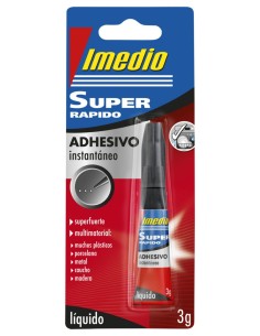 Blister tubo pegamento super rapido 3 g Imedio