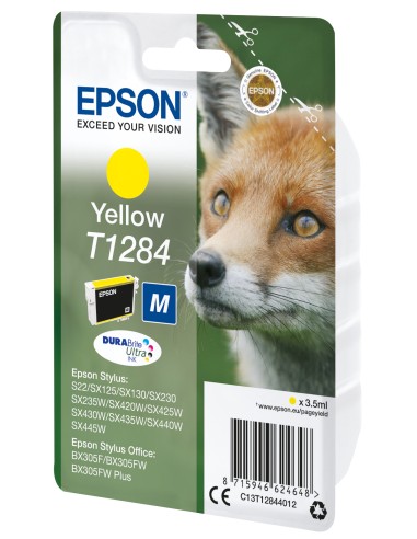  CARTUCHO TINTA ORIGINAL EPSON AMARILLO T1284 C13T12844012 