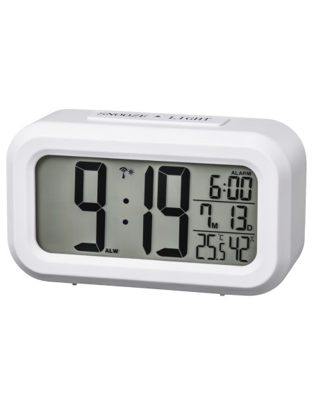 RC 660 Reloj despertador digital Blanco