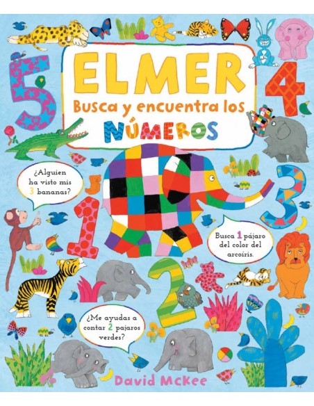 Busca y encuentra los numeros de elmer