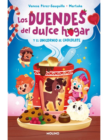 Los duendes del dulce hogar y el unicornio de chocolate
