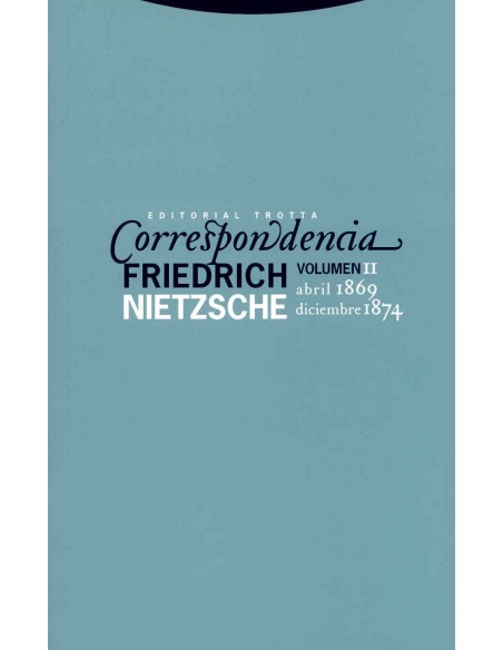 Correspondencia II Abril 1869 Diciembre 1874