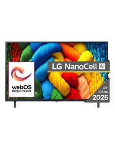 NanoCell 43NANO80A3B Televisor 109,2 cm (43") 4K Ultra HD Smart TV Wifi Negro