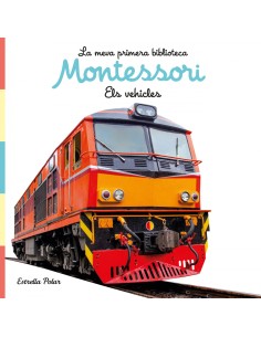 Els vehicles Llibre de tela La meva primera biblioteca Montessori