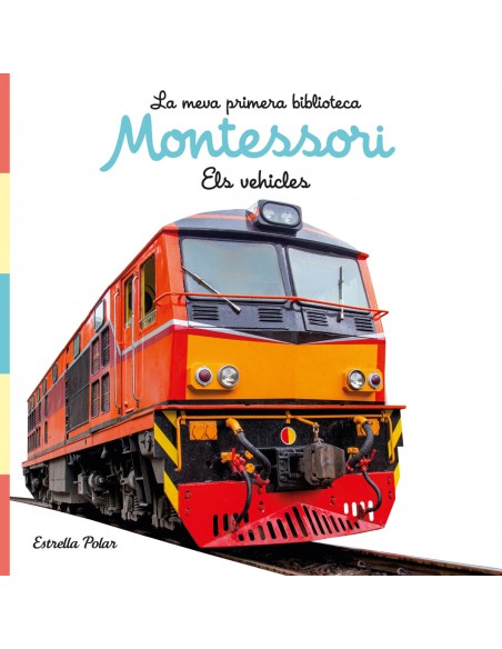 Els vehicles Llibre de tela La meva primera biblioteca Montessori