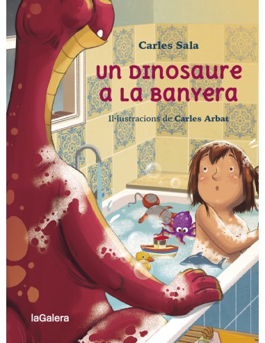 Un dinosaure a la banyera