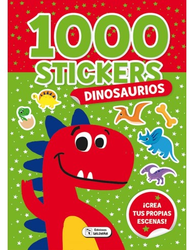 1000 STICKERS DINOSAURIOS