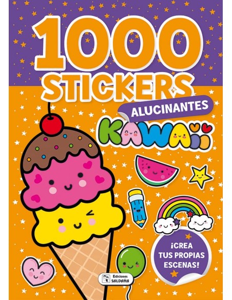 1000 STICKERS KAWAII ALUCINANTES