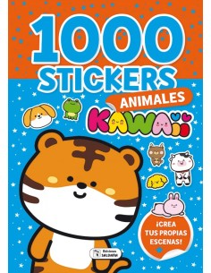 1000 STICKERS KAWAII ANIMALES