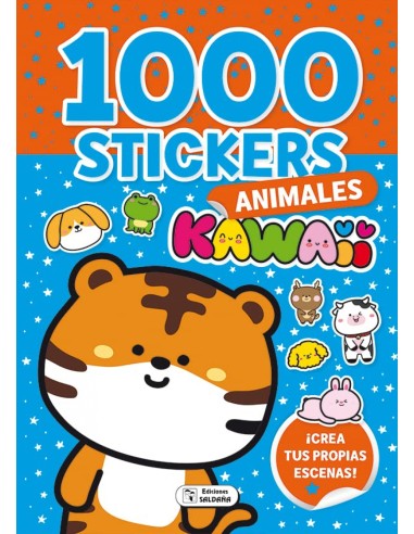 1000 STICKERS KAWAII ANIMALES