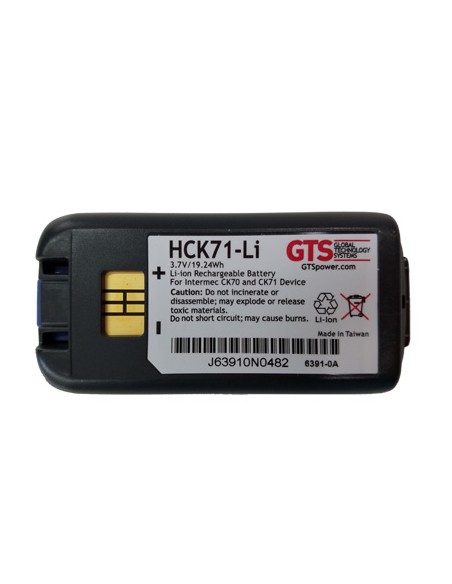 HCK71-LI accesorio para lector de código de barras Batería