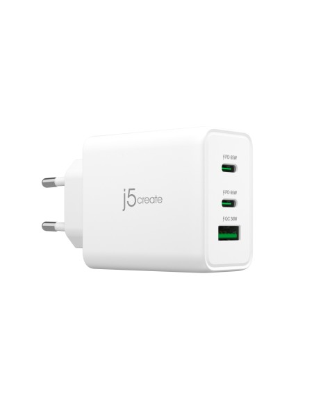 JUP3365E-EN Cargador USB-C® de 65W GaN de 3 puertos - UE