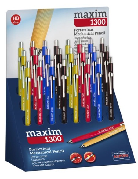 Exp 24 portaminas 2mm colores surtidos alpino maxim