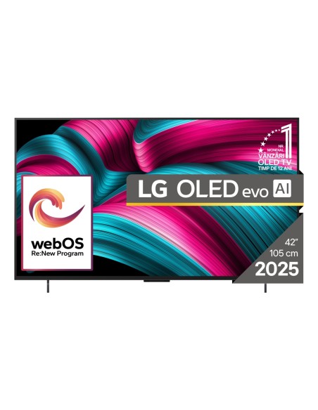 OLED evo AI OLED42C51LA Televisor 106,7 cm (42") 4K Ultra HD Smart TV Wifi Negro